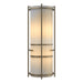 Hubbardton Forge - 205910-SKT-84-CC0412 - Two Light Wall Sconce - Banded - Soft Gold