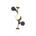 Hubbardton Forge - 206050-SKT-14-GG0629 - Three Light Wall Sconce - Sprig - Oil Rubbed Bronze