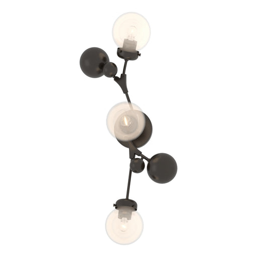 Hubbardton Forge - 206050-SKT-14-WF0629 - Three Light Wall Sconce - Sprig - Oil Rubbed Bronze