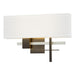 Hubbardton Forge - 206350-SKT-14-82-SF1606 - LED Wall Sconce - Cosmo - Oil Rubbed Bronze