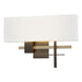 Hubbardton Forge - 206350-SKT-14-84-SF1606 - LED Wall Sconce - Cosmo - Oil Rubbed Bronze