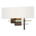 Hubbardton Forge - 206350-SKT-14-85-SF1606 - LED Wall Sconce - Cosmo - Oil Rubbed Bronze