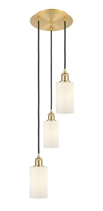 Innovations - 113B-3P-SG-G801 - LED Pendant - Ballston - Satin Gold