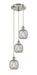 Innovations - 113B-3P-SN-G104 - LED Pendant - Ballston - Brushed Satin Nickel