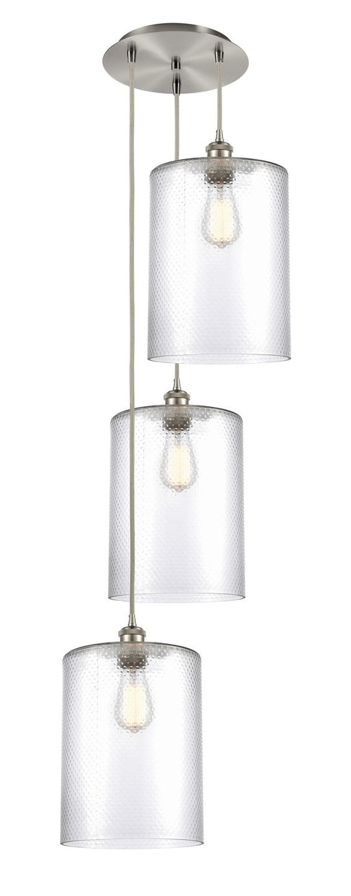 Innovations - 113B-3P-SN-G112-L - LED Pendant - Ballston - Brushed Satin Nickel