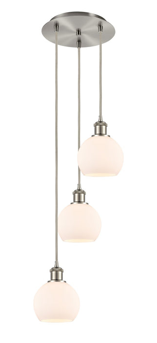 Innovations - 113B-3P-SN-G121-6 - LED Pendant - Ballston - Brushed Satin Nickel