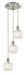 Innovations - 113B-3P-SN-G1216-6WM - LED Pendant - Ballston - Brushed Satin Nickel