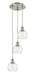 Innovations - 113B-3P-SN-G122-6 - LED Pendant - Ballston - Brushed Satin Nickel