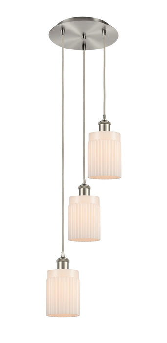 Innovations - 113B-3P-SN-G341 - LED Pendant - Ballston - Brushed Satin Nickel