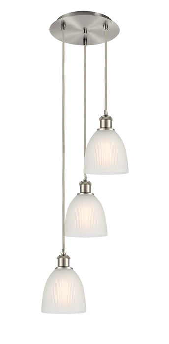 Innovations - 113B-3P-SN-G381 - LED Pendant - Ballston - Brushed Satin Nickel