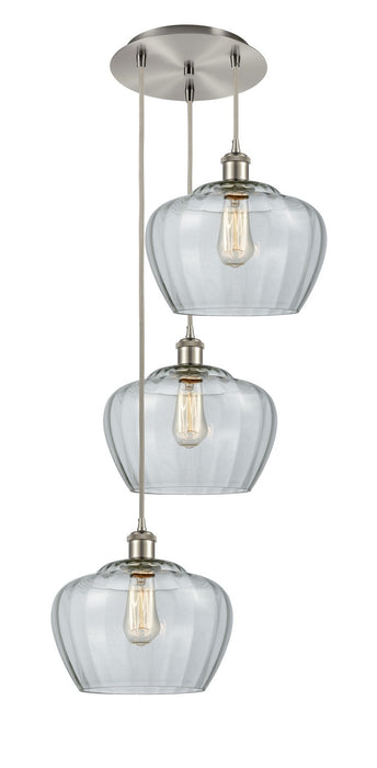 Innovations - 113B-3P-SN-G92-L - LED Pendant - Ballston - Brushed Satin Nickel