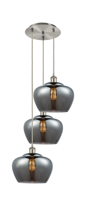 Innovations - 113B-3P-SN-G93-L - LED Pendant - Ballston - Brushed Satin Nickel