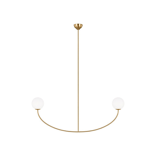 Visual Comfort Studio - AEC1132BBS - Two Light Linear Chandelier - Galassia - Burnished Brass