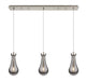 Innovations - 123-451-1P-SN-G451-5SM - LED Linear Pendant - Downtown Urban - Brushed Satin Nickel