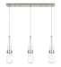 Innovations - 123-452-1P-SN-G452-4CL - LED Linear Pendant - Downtown Urban - Brushed Satin Nickel