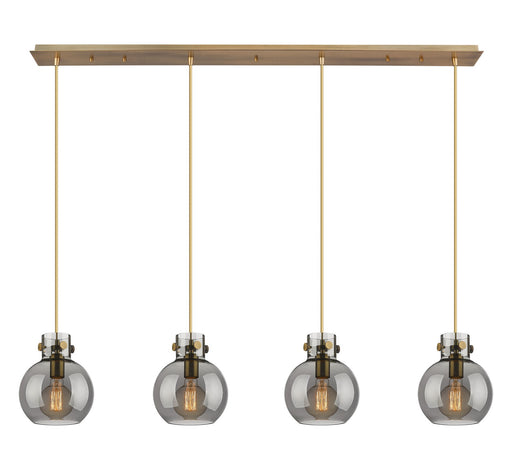 Newton Five Light Linear Pendant