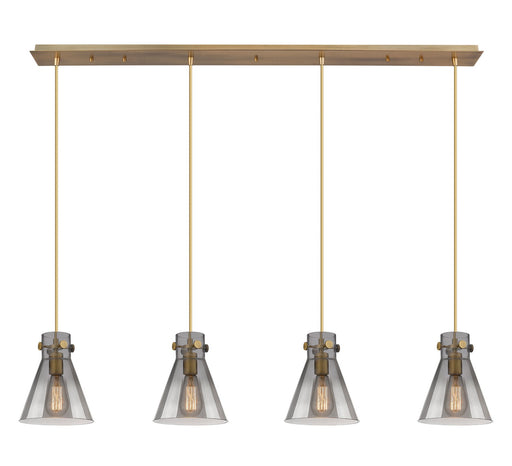 Downtown Urban Eight Light Linear Pendant