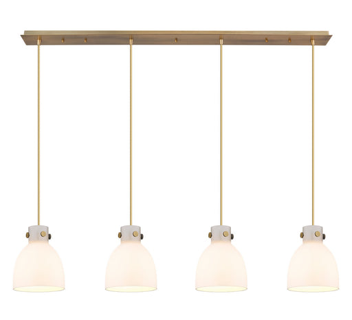 Downtown Urban Three Light Linear Pendant