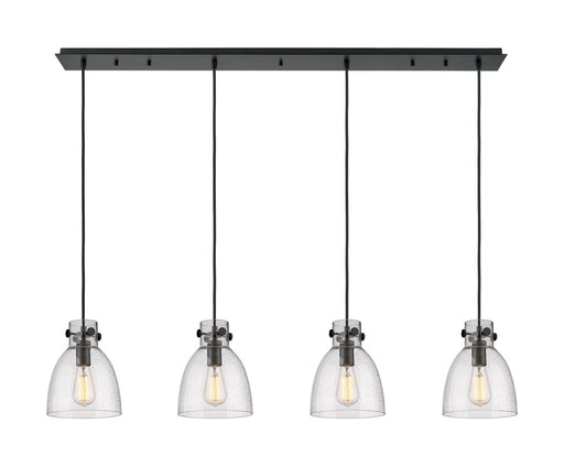 Downtown Urban Four Light Linear Pendant