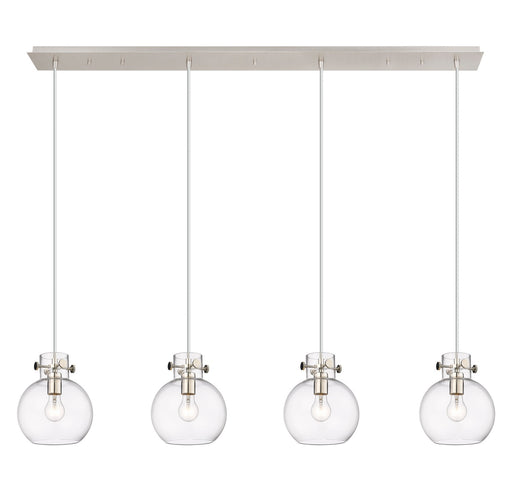 Newton Four Light Linear Pendant