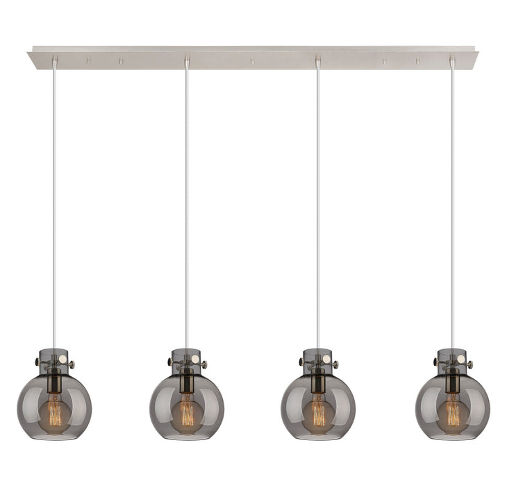 Innovations - 124-410-1PS-PN-G410-8SM - LED Linear Pendant - Newton - Polished Nickel