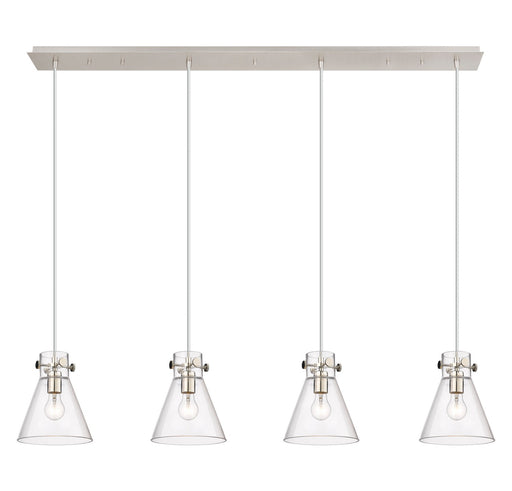 Downtown Urban Six Light Linear Pendant