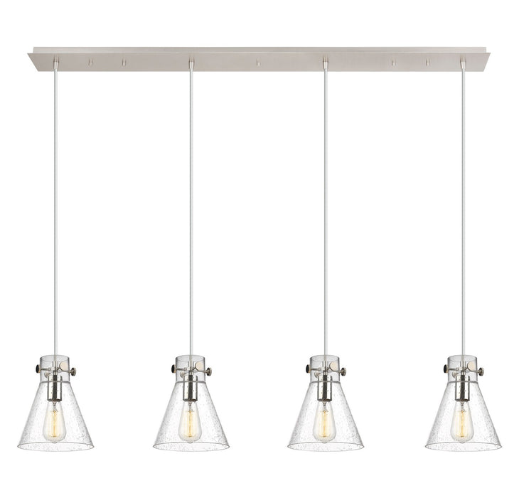 Innovations - 124-410-1PS-PN-G411-8SDY - Nine Light Linear Pendant - Downtown Urban - Polished Nickel