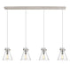 Innovations - 124-410-1PS-PN-G411-8SDY - Nine Light Linear Pendant - Downtown Urban - Polished Nickel