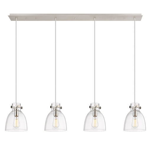 Downtown Urban Eight Light Linear Pendant