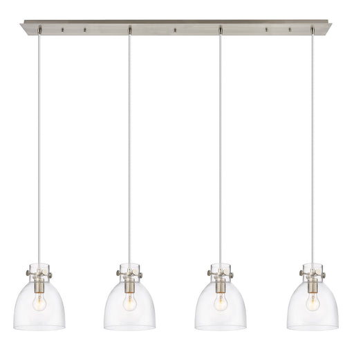 Downtown Urban Six Light Linear Pendant