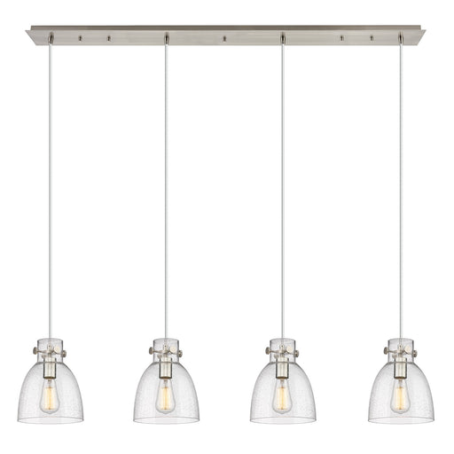 Downtown Urban Nine Light Linear Pendant