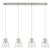 Innovations - 124-410-1PS-SN-G412-8SDY - Nine Light Linear Pendant - Downtown Urban - Brushed Satin Nickel