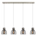 Innovations - 124-410-1PS-SN-G412-8SM - Two Light Linear Pendant - Downtown Urban - Brushed Satin Nickel