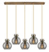 Innovations - 125-410-1PS-BB-G410-8SM - Two Light Linear Pendant - Newton - Brushed Brass