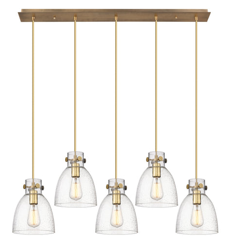 Downtown Urban Three Light Linear Pendant