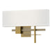 Hubbardton Forge - 206350-SKT-86-84-SF1606 - LED Wall Sconce - Cosmo - Modern Brass