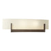 Hubbardton Forge - 206401-SKT-05-GG0324 - Two Light Wall Sconce - Axis - Bronze
