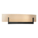 Hubbardton Forge - 206401-SKT-10-SS0324 - Two Light Wall Sconce - Axis - Black