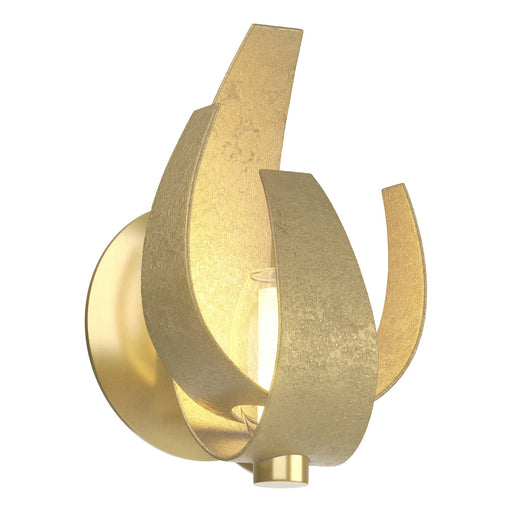 Hubbardton Forge - 206501-SKT-86-YE0352 - One Light Wall Sconce - Corona - Modern Brass