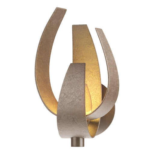 Hubbardton Forge - 206503-SKT-05-YE0377 - One Light Wall Sconce - Corona - Bronze