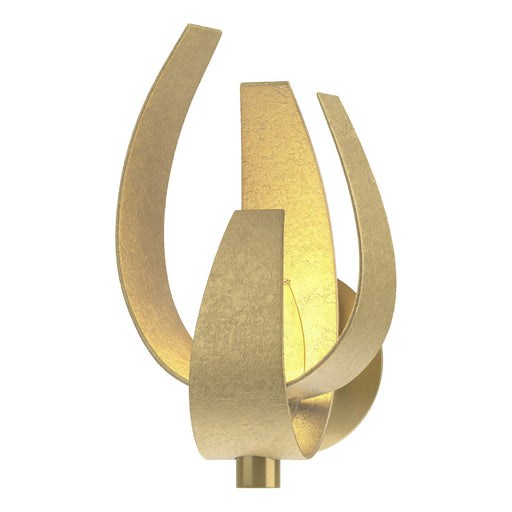 Hubbardton Forge - 206503-SKT-86-YE0377 - One Light Wall Sconce - Corona - Modern Brass