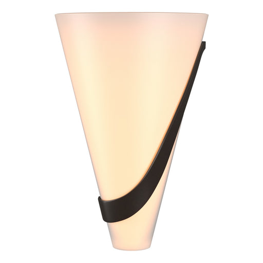 Hubbardton Forge - 206563-SKT-RGT-14-GG0074 - Two Light Wall Sconce - Half Cone - Oil Rubbed Bronze
