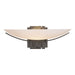 Hubbardton Forge - 207370-SKT-14-GG0090 - One Light Wall Sconce - Impressions - Oil Rubbed Bronze