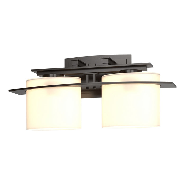 Hubbardton Forge - 207522-SKT-14-GG0182 - Two Light Wall Sconce - Ellipse - Oil Rubbed Bronze