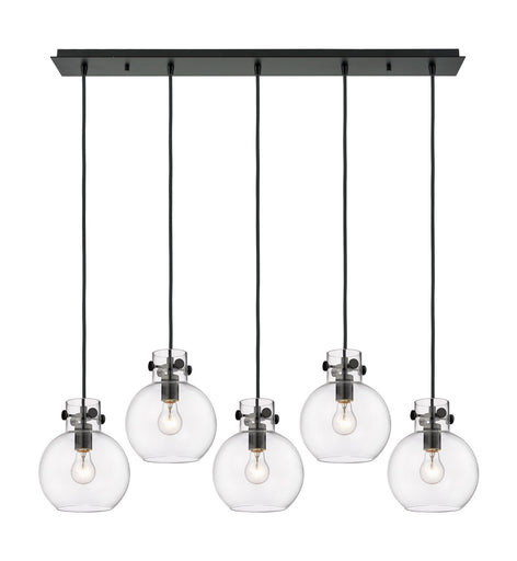 Downtown Urban Three Light Linear Pendant