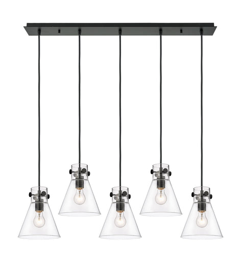 Downtown Urban Five Light Linear Pendant