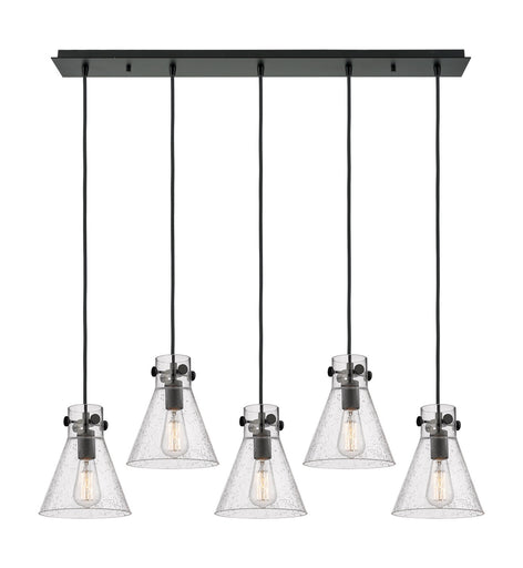 Downtown Urban Eight Light Linear Pendant