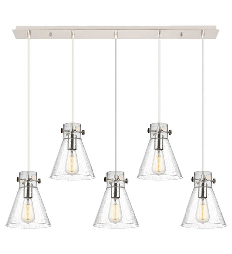 Downtown Urban Five Light Linear Pendant