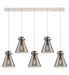 Innovations - 125-410-1PS-PN-G411-8SM - Eight Light Linear Pendant - Downtown Urban - Polished Nickel