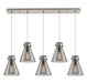 Innovations - 125-410-1PS-SN-G411-8SM - Six Light Linear Pendant - Downtown Urban - Brushed Satin Nickel